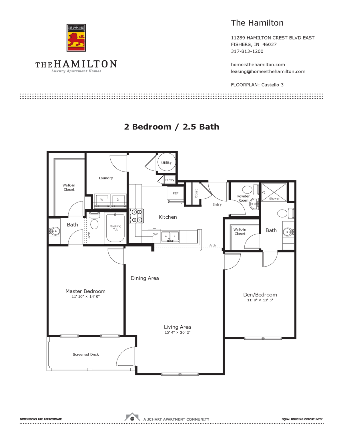 Castello 3 floor plan