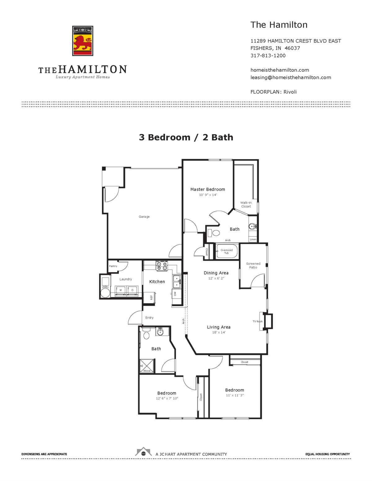 Rivoli floor plan Rivoli floor plan