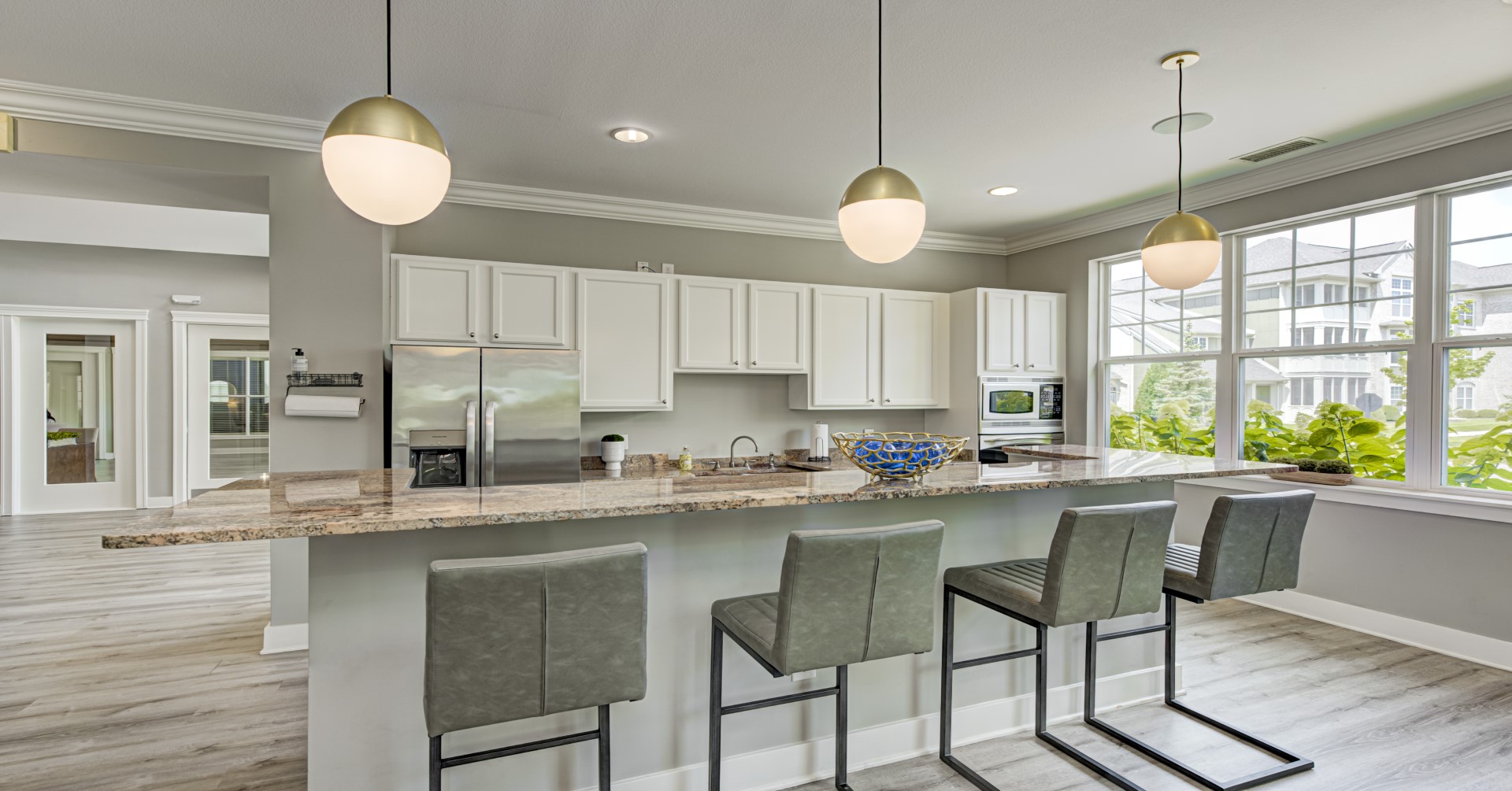 The Hamilton Luxury Resident Kitchen